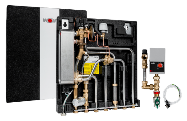 Wolf Wohnungsstation CAT-45 Typ: HT-CIRC-ULTRA, ohne Dämmhaube 2075346
