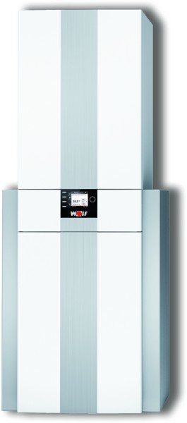 Wolf Gasbrennwert-Zentrale CGS-2-20/150R mit Hochleistungrohrwendelspeicher 8615016