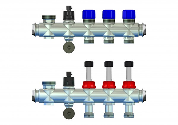 strawa FBH-Anschlussverteiler Friwara-M5-W-FB-63 3 Hkr