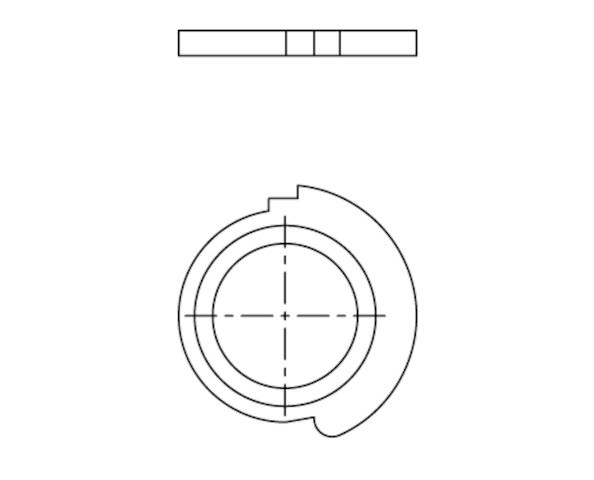 SCHELL Arretierscheibe Thermostatknopf Anschlag Verbrühschutz / max. Temperatur 776730099