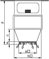 Wolf Adapterkonus für Induktionsjalousie für LH 100 6500937