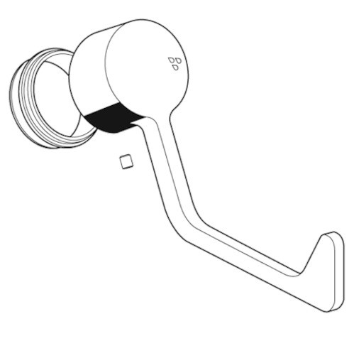 SCHELL Armhebel VITUS Thermostat, für WT-Armatur AH-T, chrom 296880699