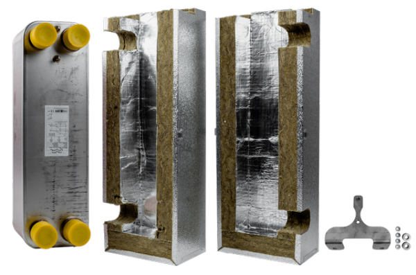 Wolf Plattenwärmetauscher 320 kW - 2" Typ: SL78-140 Platten 2074843