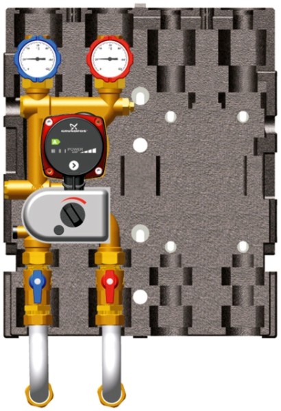 Wolf Paket Mischerkreisgruppe BSP-MK 1 Niedertemperatur, mit MM-2 und Zubehör 2071234Z01