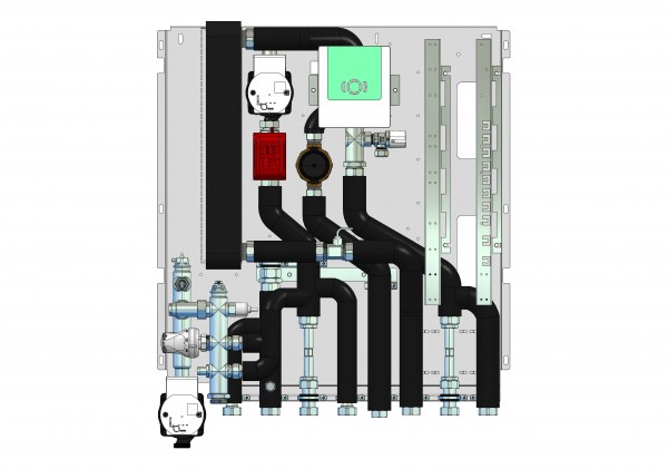 strawa Frischwasser-Wohnungsstation Friwara-M2-3-W-FBR-HT-22-CU-Z-D