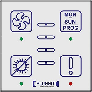 Pluggit Komforttastatur AP190 / AP310 / AP460 / AD160 AB004