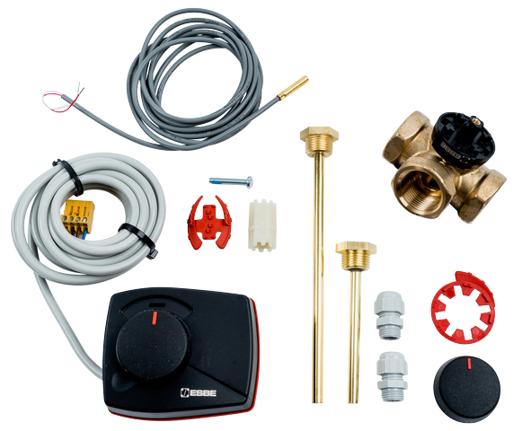 Wolf Anbindungsset DN25 für CAT/CAT-2 Wohnungsstationen 8615517