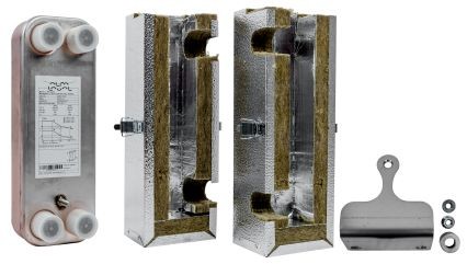 Wolf Plattenwärmetauscher 15 kW - 1" Typ: SL32-14 Platten 2071884