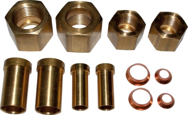 Wolf Anschluss-Set Euro Bördeladapter für BWL-1S(B) 2484750