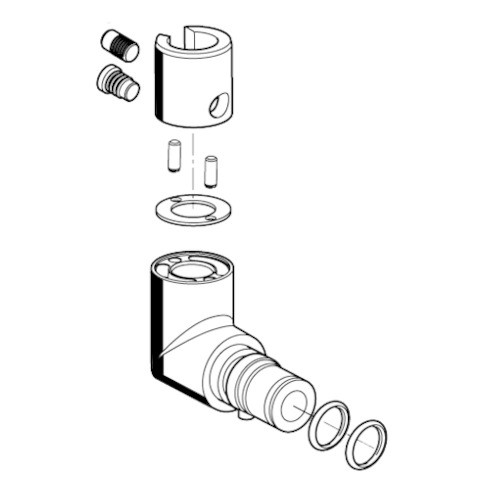 SCHELL Auslaufwinkel VITUS für AP-WT-Armatur 247680699