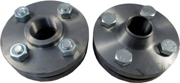 Wolf Flanschset DN32 1 1/4" für Kühler-, WRG- und Erhitzerregister 2070203