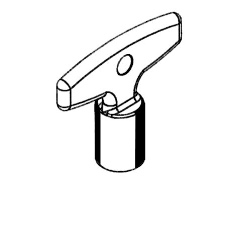 SCHELL Steckschlüssel für POLAR und POLAR II, mattchrom 782300399