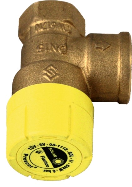 Wolf Sicherheitsventil 1/2" 6bar Ansprechdruck, für SLS-25 2071498