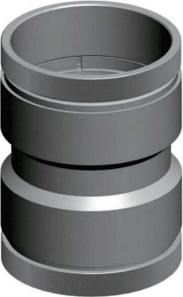 Wolf Verbindungsstück DN110 Kupplung für 2 flexible Rohre 2651716