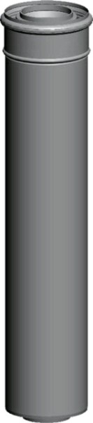 Wolf Abgasrohr DN60/100 konzentrisch 1000 mm, aus PP 2651725