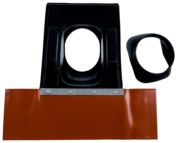 Wolf Universalpfanne Schrägdach 25-45Gr schwarz 1720204