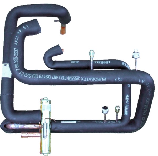 Wolf Verrohrung mit 4-WUV Typ 1 für BWL 12KW -Typ 207134699