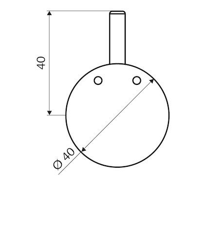 SCHELL Thermostatgriff EasyGrip verlängerter Bedienhebel,fester Anschlag 291920699