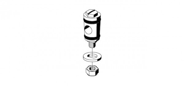 SCHELL Vorabsperrung für SCHELLOMAT Urinal-Spülarmatur, chrom 293400699