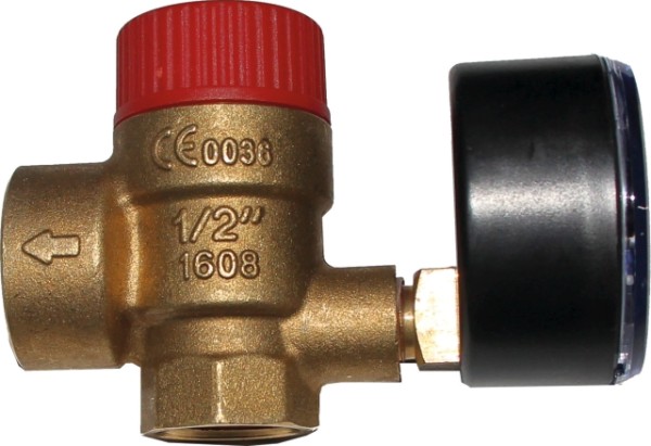 Wolf Sicherheitsventil 3,0 bar m. Manometer 240046599