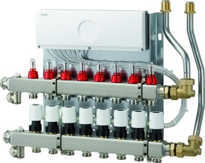 Wolf Heizkreisverteiler mit Regler CUC 12 Heizkreise, UF-Control 230V 2072452