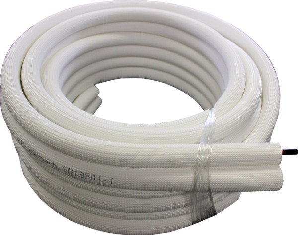 Wolf Kältemittelleitung 6x1mm+12x1mm 10m Rolle,Dämmstärke 9mm, BWL-1S(B)- 5 2072479