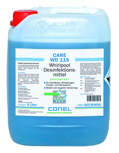 CARE WD 115 Clearwater 5 Liter Kanister Desinfektion CONEL