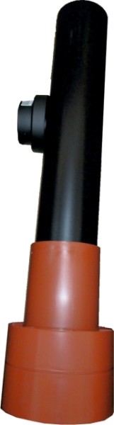 Wolf Dachdurchführung DN125 isoliert, L:1159mm, rot, für CWL 2576999