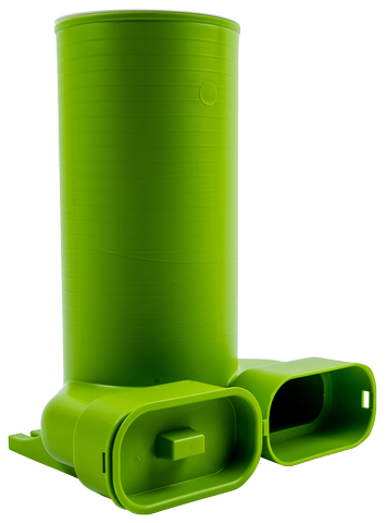 Wolf Anschlussteil für Flachkanal 50x140 Ventil DN125, 90Grad, L:330mm 2577592