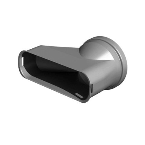 Wolf Adapter Flachkanal 50x140 zum Anschluß an Luftverteiler 2577600