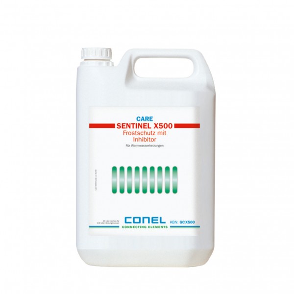 CARE Frostschutz X500 und Inhibitor 5 Liter CONEL