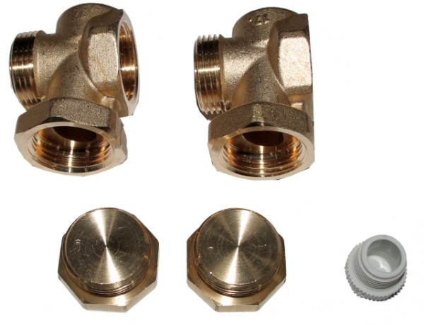 Wolf Anschluss-Set für 1 Kollektorfeld für Aufdach- und Indachmontage 2482410