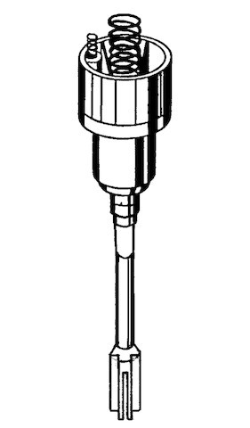 SCHELL Kolben, Düsenreinigungsnadel für SCHELLOMAT WC-Druckspüler 294200099