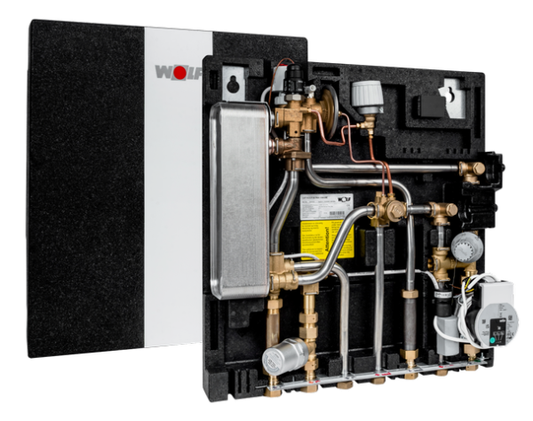 Wolf Wohnungsstation CAT-37 Typ: LT-ULTRA, ohne Dämmhaube 2072425