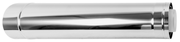 Wolf Abgasrohr DN80/125 konzentrisch 500 mm, aus Edelstahl/PP 2652199