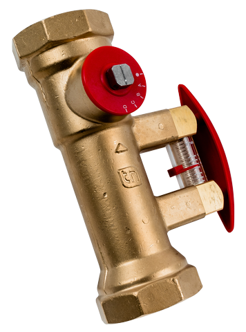 Wolf Hydraulisches Abgleichventil DN40 1 1/2" Innengew., Meßbereich 30-120L/min 2070936