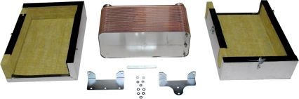 Wolf Plattenwärmetauscher 400kW - 2 1/2" Typ: SL140-100 Platten 2071896