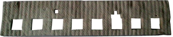 Wolf Wärmedämmung Brennerplatte für NG-30E-96 1616096