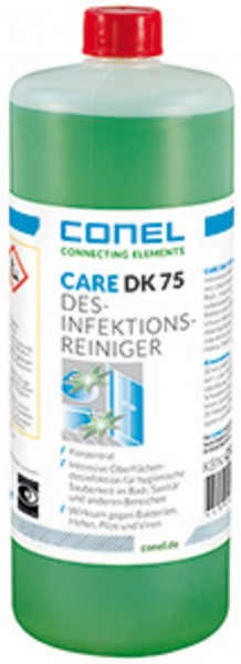 CARE DK 75 Desinfektions-Reiniger 1 Ltr. Flasche Konzentrat CONEL