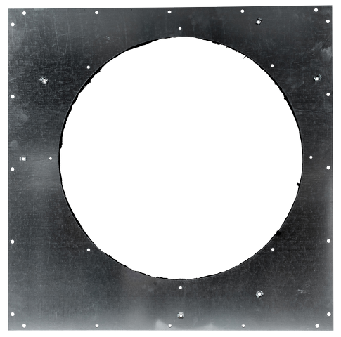 Wolf Adapterblech TLHD 63 zur Verbindung von rundem Schiebestück 6511588