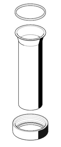 SCHELL Spülrohrverschraubung ab 10/2011, chrom 296690699