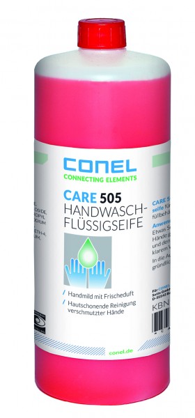 CARE 505 Hand-Wasch-Flüssigseife 1 Liter Flasche hautmild CONEL