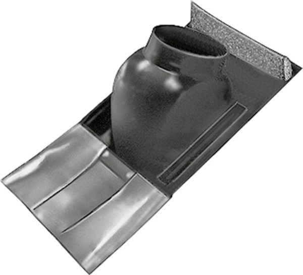 Wolf Universalpfanne Schrägdach 25-45Gr rotbraun, mit flex. Bleischürze unten 1720201